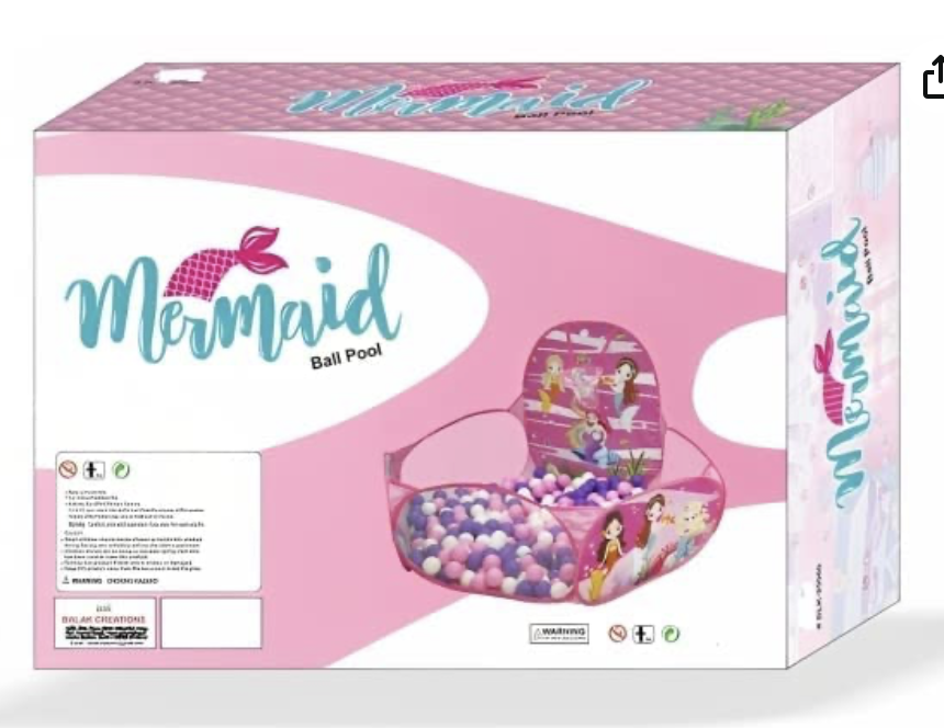 New mermaid Ball Pool for kids